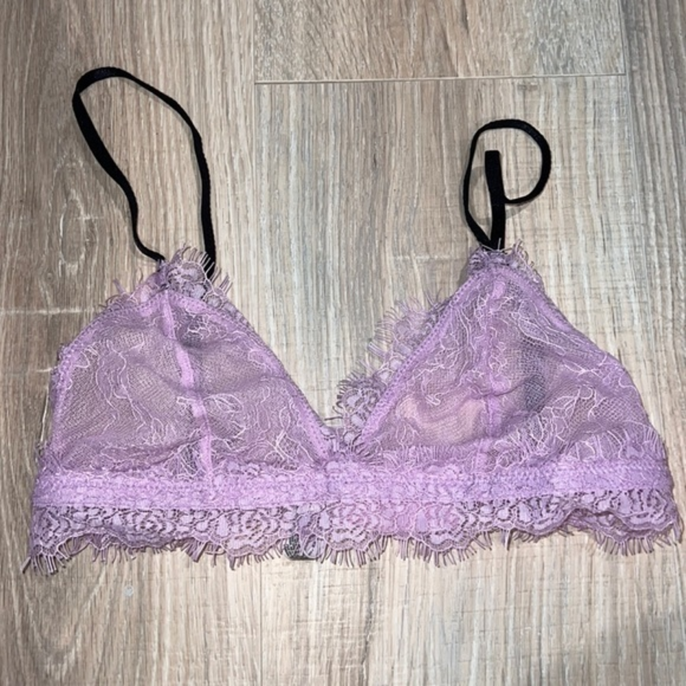 Free people‎ purple lacy NEW bra